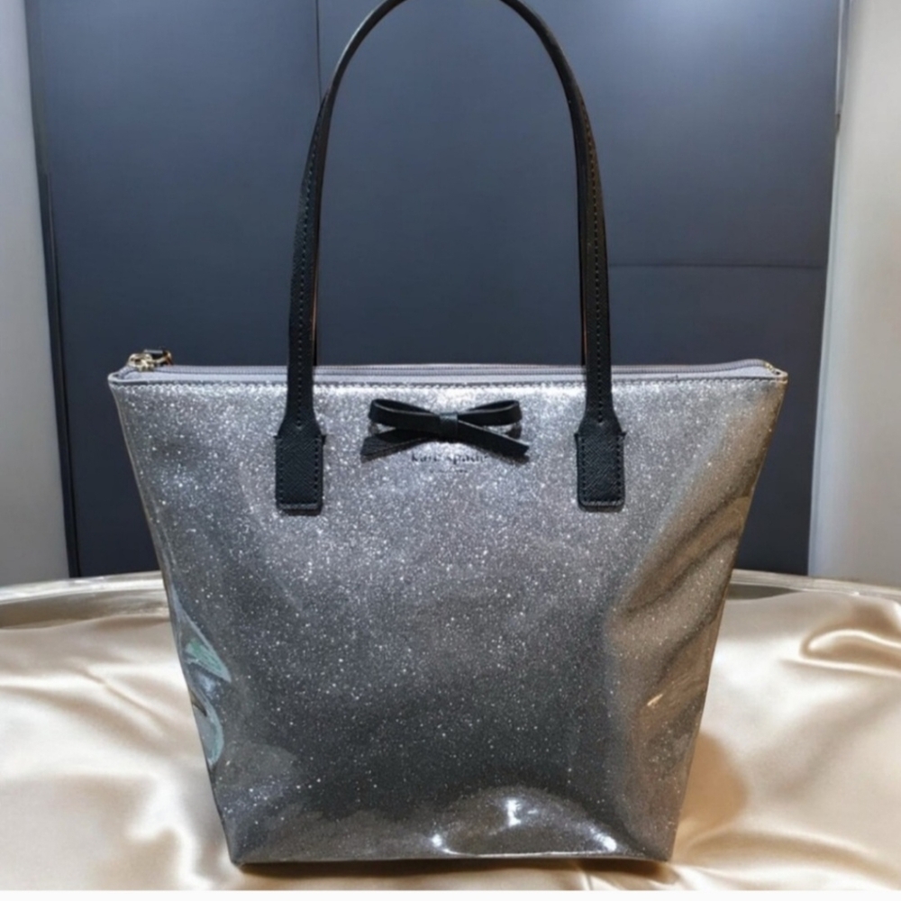 Kate Spade Glitter Mavis Street Jeralyn Tote NWOT - Picture 3 of 14
